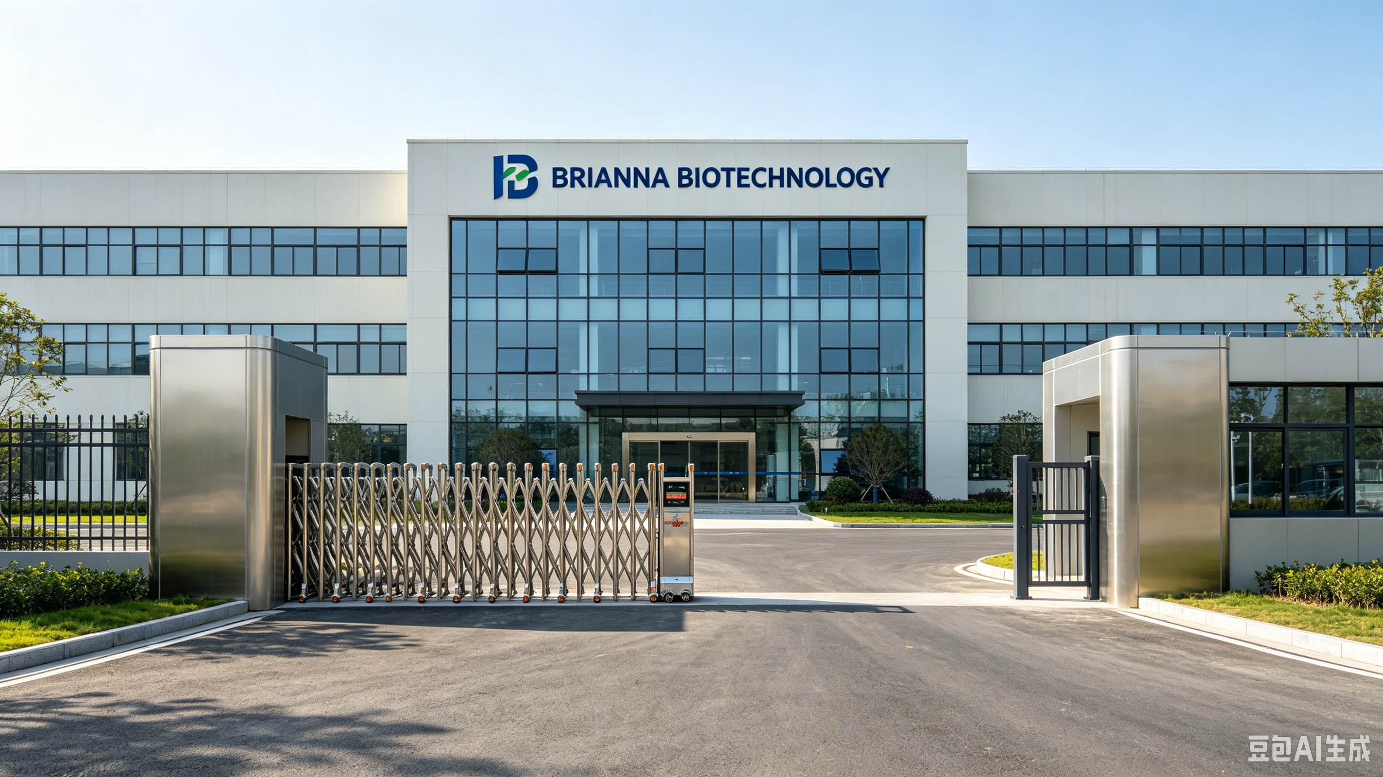 Factory gate of Foshan Brianna Biotechnology Co., Ltd, nail gel manufacturer